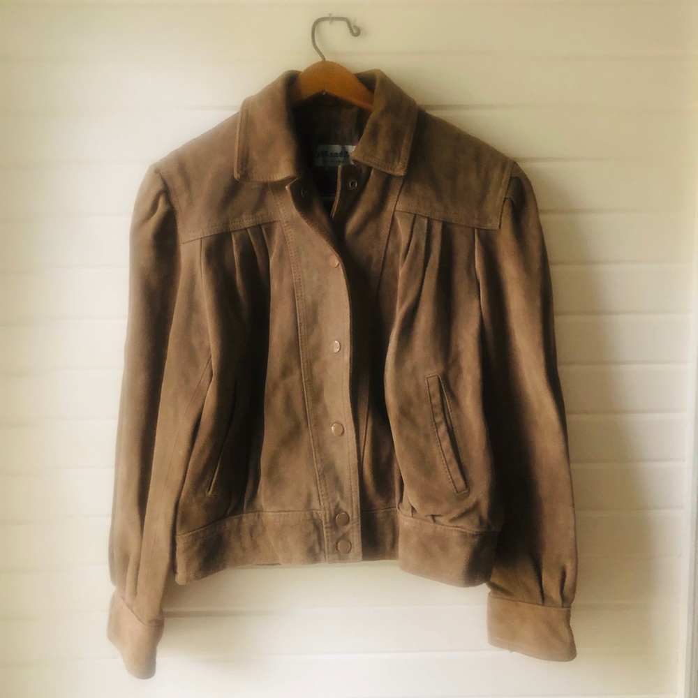 90s Vintage Suede Jacket